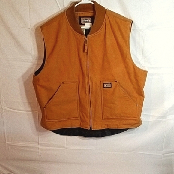 Big Smith Other - Big Smith Beautiful Men's Brown Orange Rugged Work/Hunting Vest Oversized 2xl